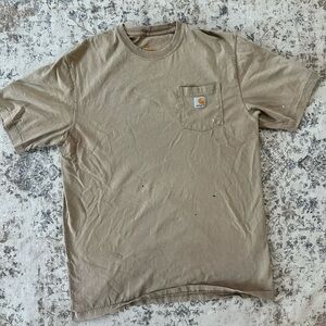Carhartt Men's Short Sleeve Tan Tee